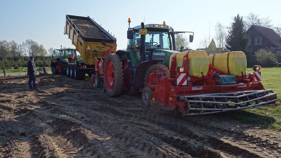 Thur teelt het tafelaardappelras Milva voor de eerste keer. „Ik teel ze op verzoek van Agrico. Het is een groot ras en komt bij meerdere winkelketens in het schap te liggen.”