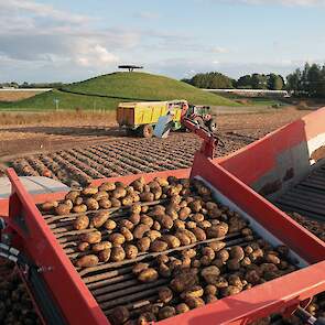 Het perceel ligt naast het kunstwerk langs de nieuwe N18, de weg van Varsseveld naar Enschede. Door de aanleg van de weg is het perceel van Hulshoff flink kleiner geworden.