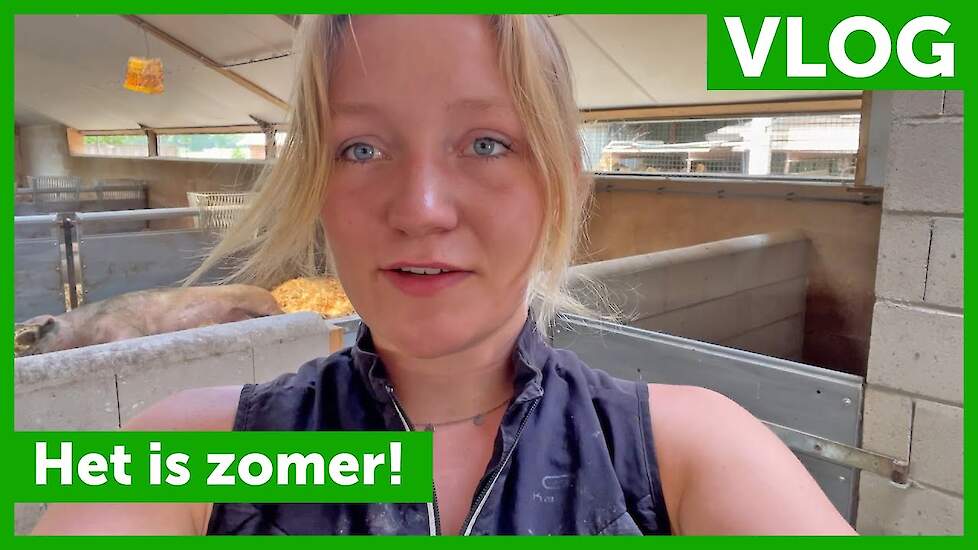 Het is zomer! - Michelle's vlog #12 - Vloggende jonge boeren