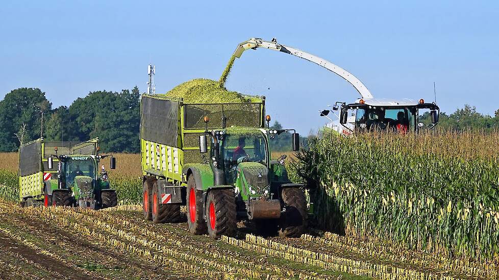 Mais Silage 2023 | Claas Jaguar 940 + Fendt + Volvo | E.J.G. Gerritsen