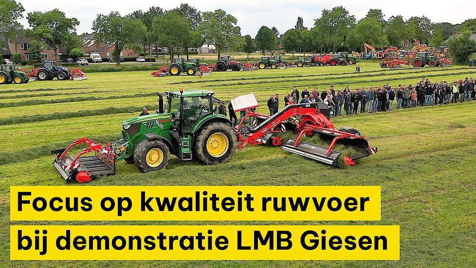 Focus op kwaliteit ruwvoer bij hooibouwdemonstratie